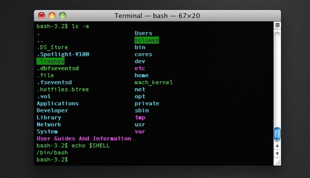 cool terminal codes for mac text for mac
